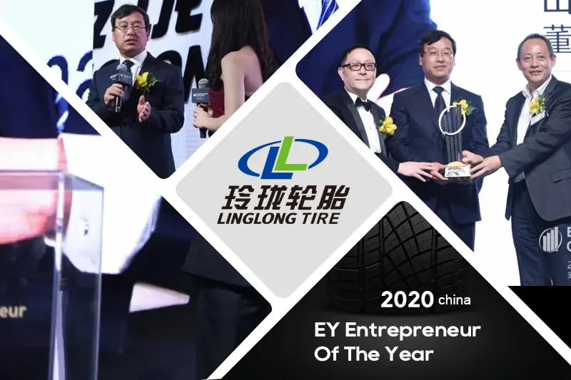 Inanunsyo ni Ernst & Young si Wang Feng ng Shandong Linglong Tire Co., Ltd. bilang Entrepreneur Of The Year® 2020 China Award Winner